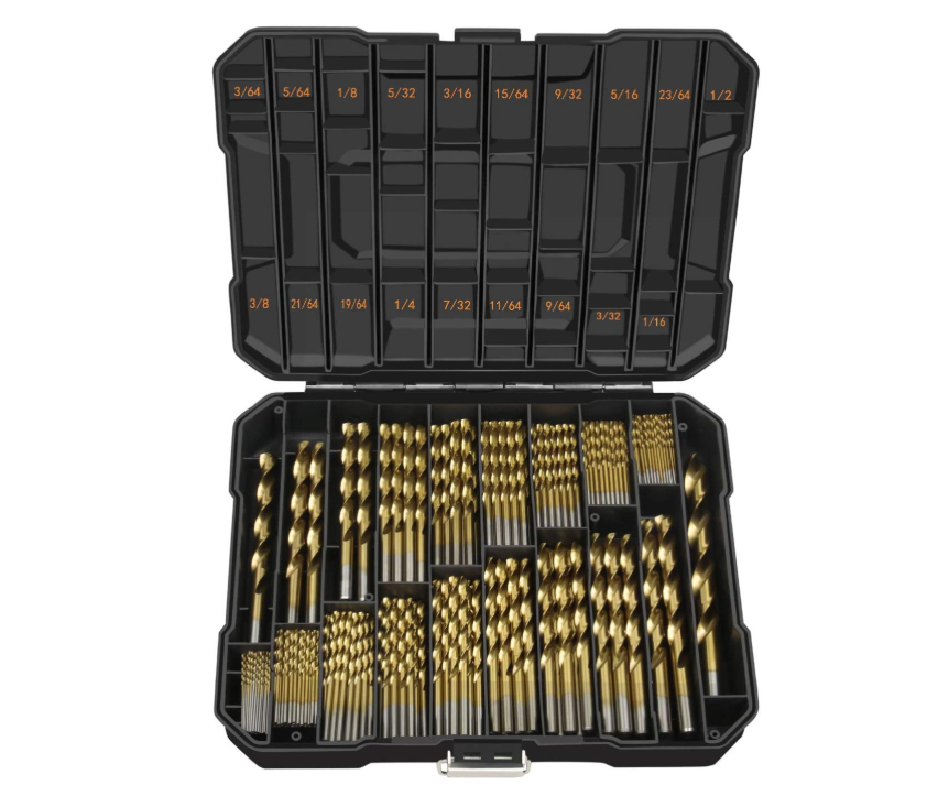 Elehand-230PCS-Titanium-Twist-Drill-Bit-Set-1